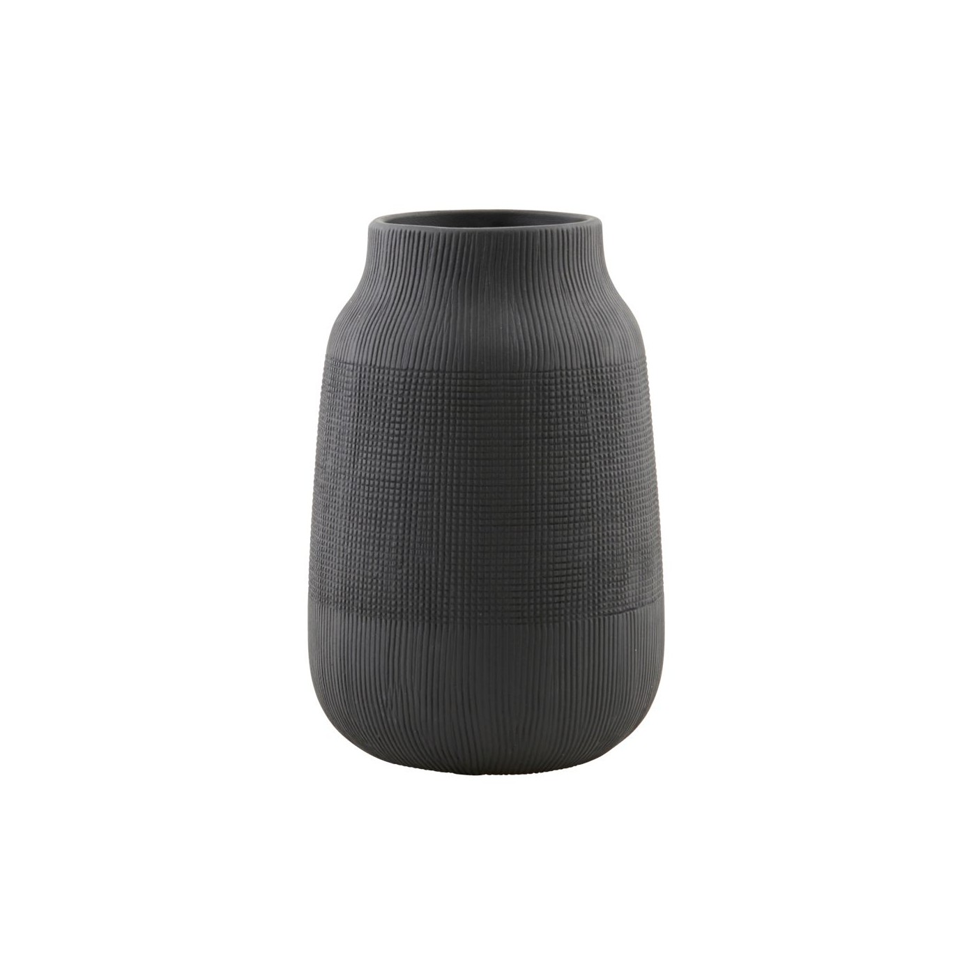 Vase Groove h 22 cm, HOUSE DOCTOR