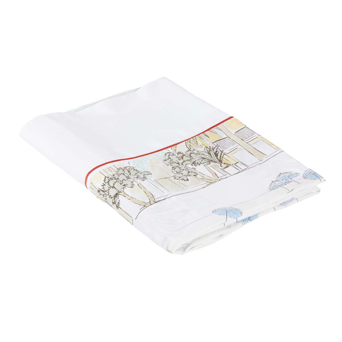 Drap Plat   Percale De Coton - NICE, TRADITION DES VOSGES