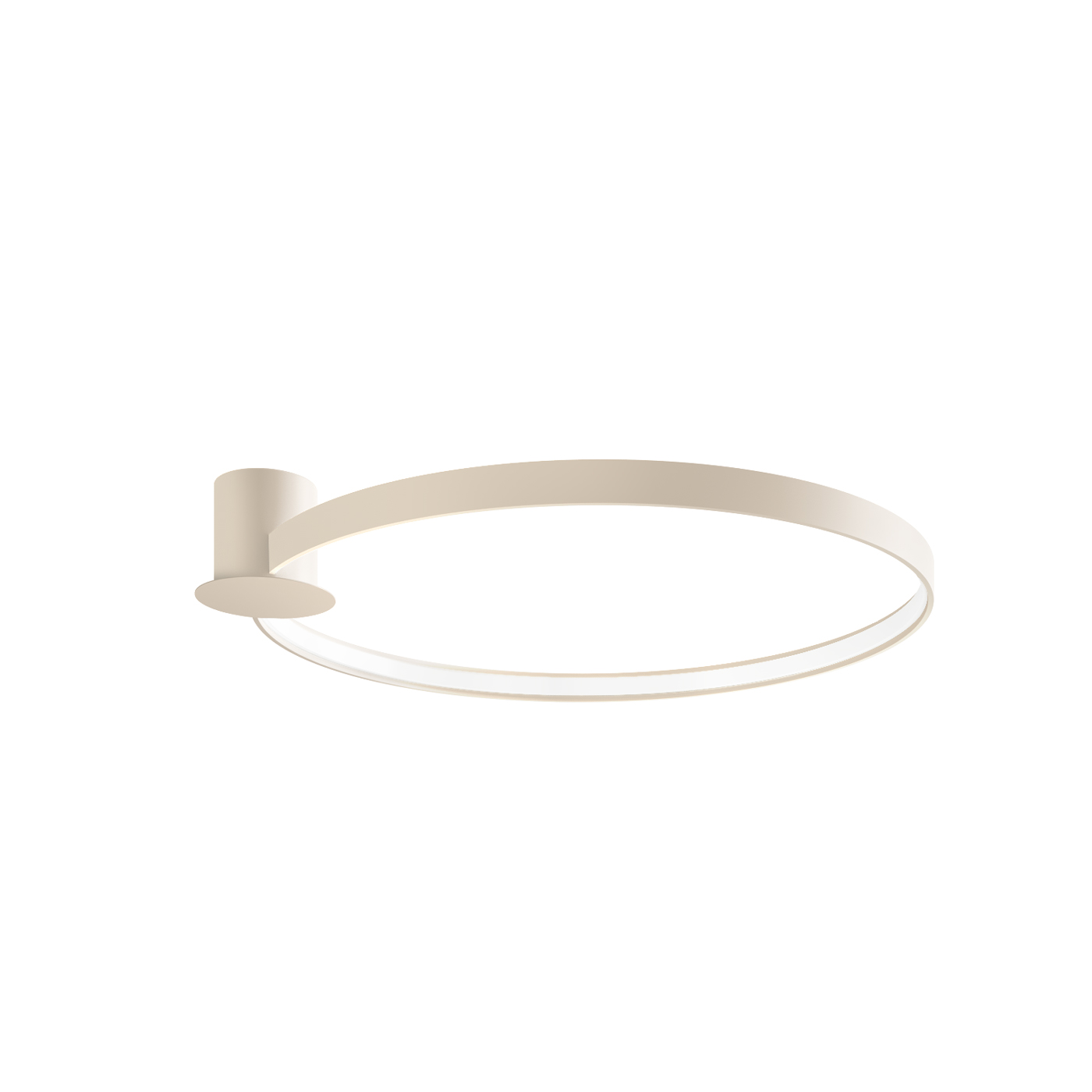 Plafonnier Aluminium Beige LED 1 Rio, EDEN