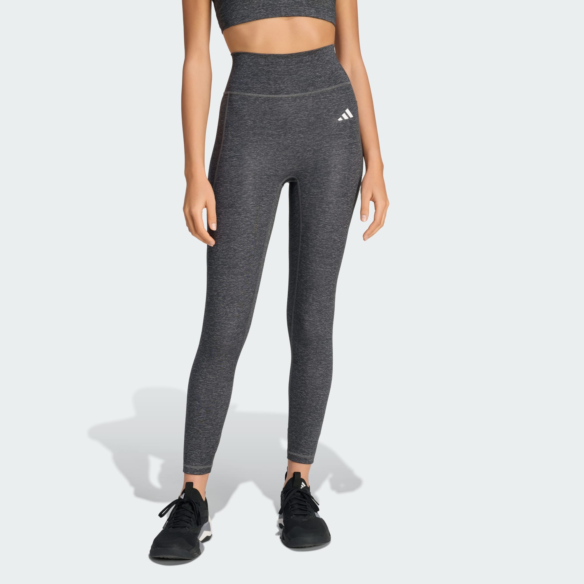 Legging 7/8 Optime Essentials Workout Heather, adidas Performance
