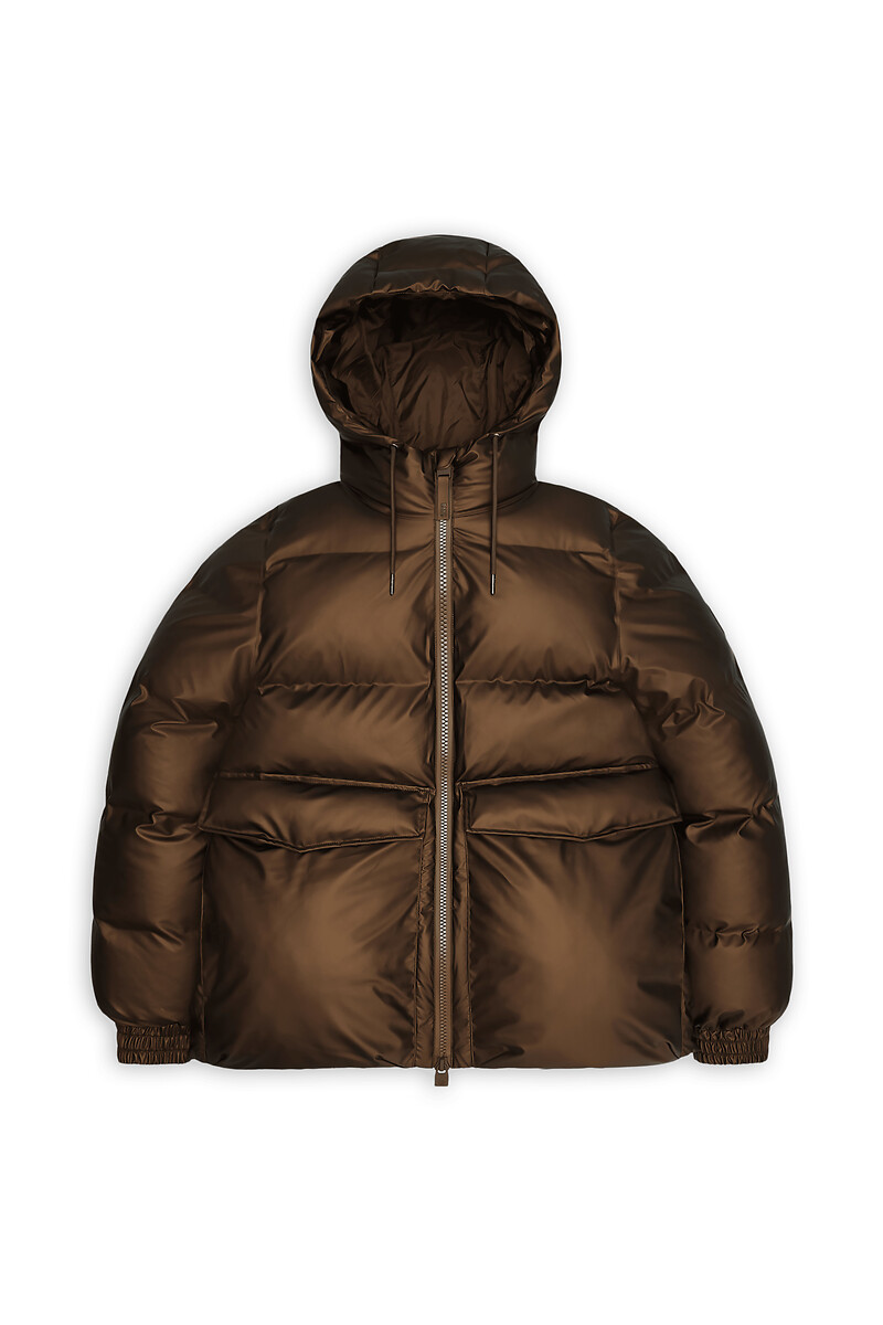 Doudoune à capuche, ALTA A-LINE PUFFER, RAINS