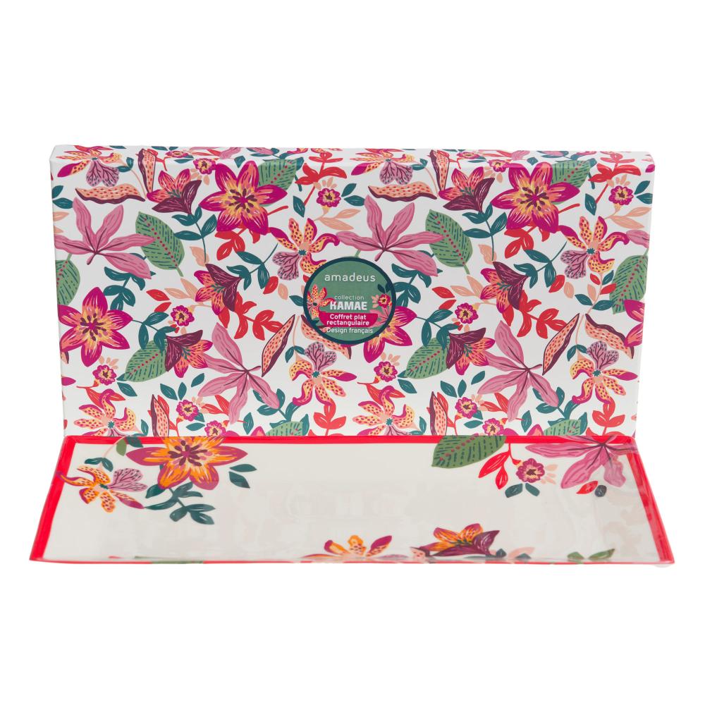 Coffret plateau rectangulaire Kamae, AMADEUS