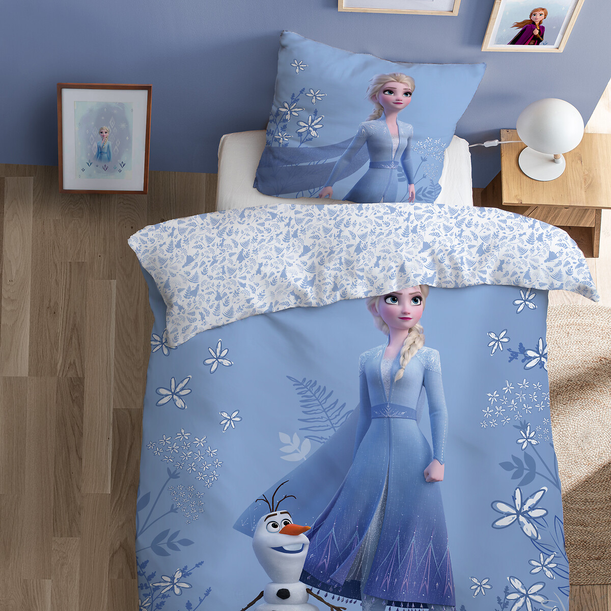 Bedset in katoen, frozen magical seasons Frozen | La Redoute