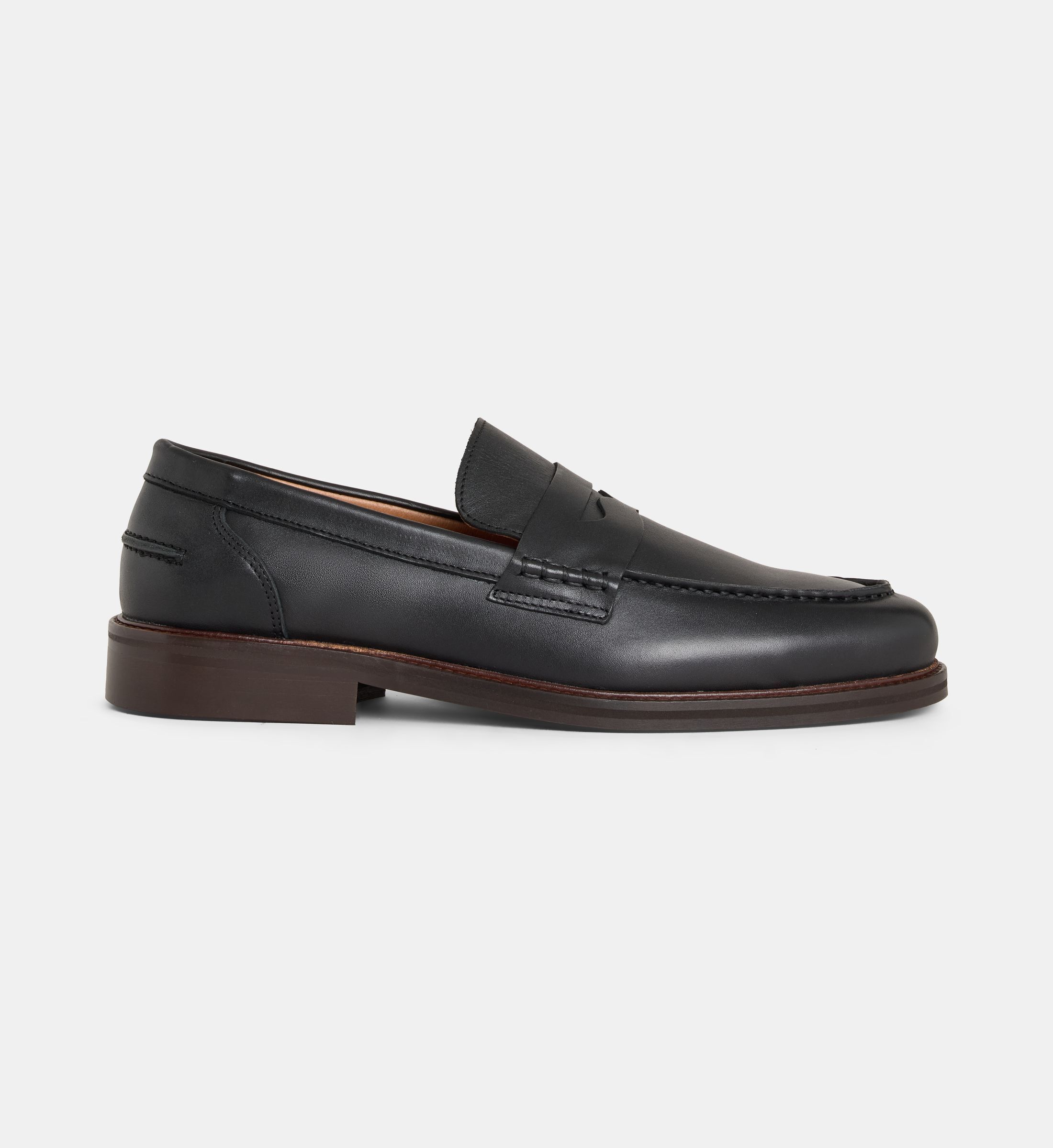 Mocassins oscar semelle épaisse cuir, COMPTOIR GL