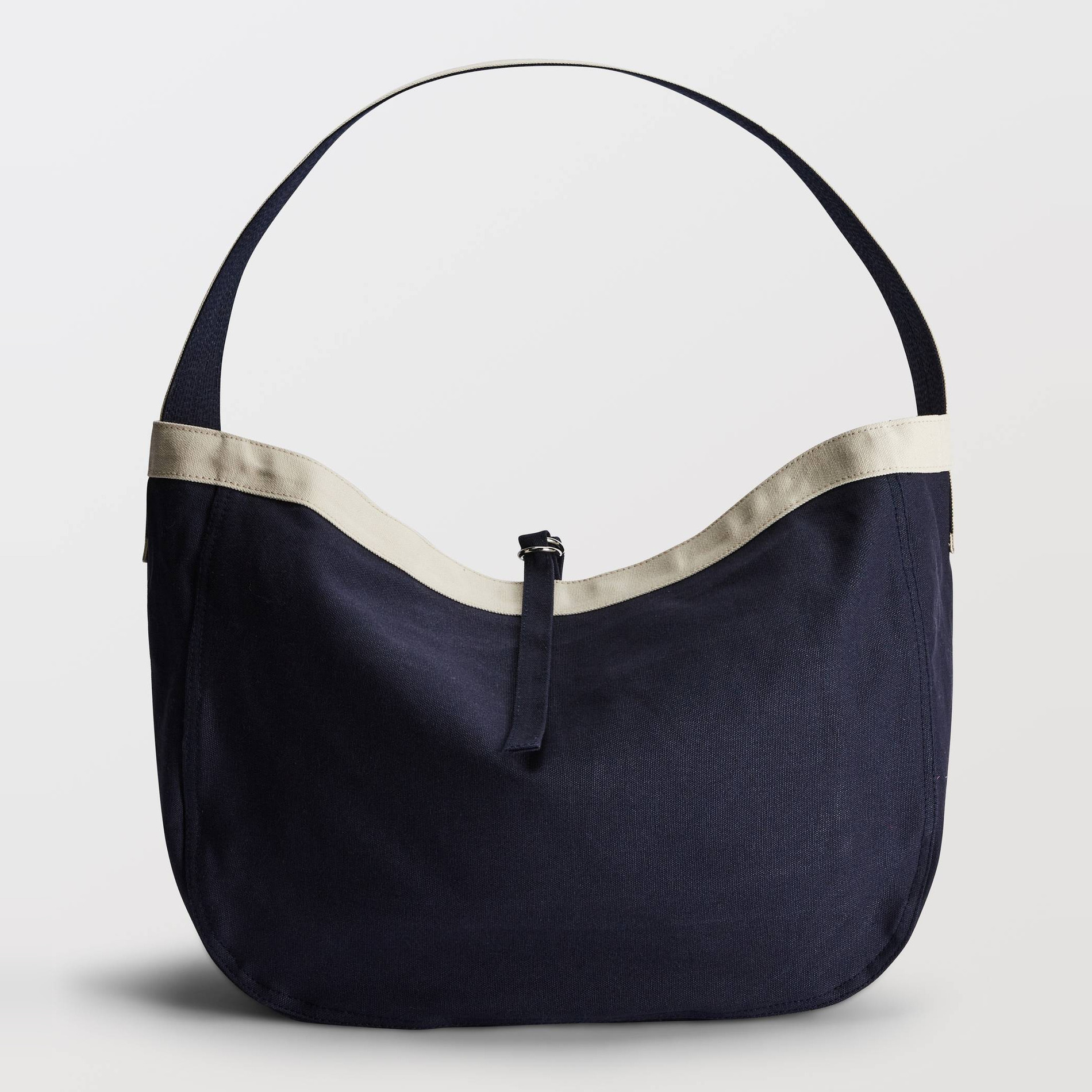 Sac porté travers en denim, MONOPRIX