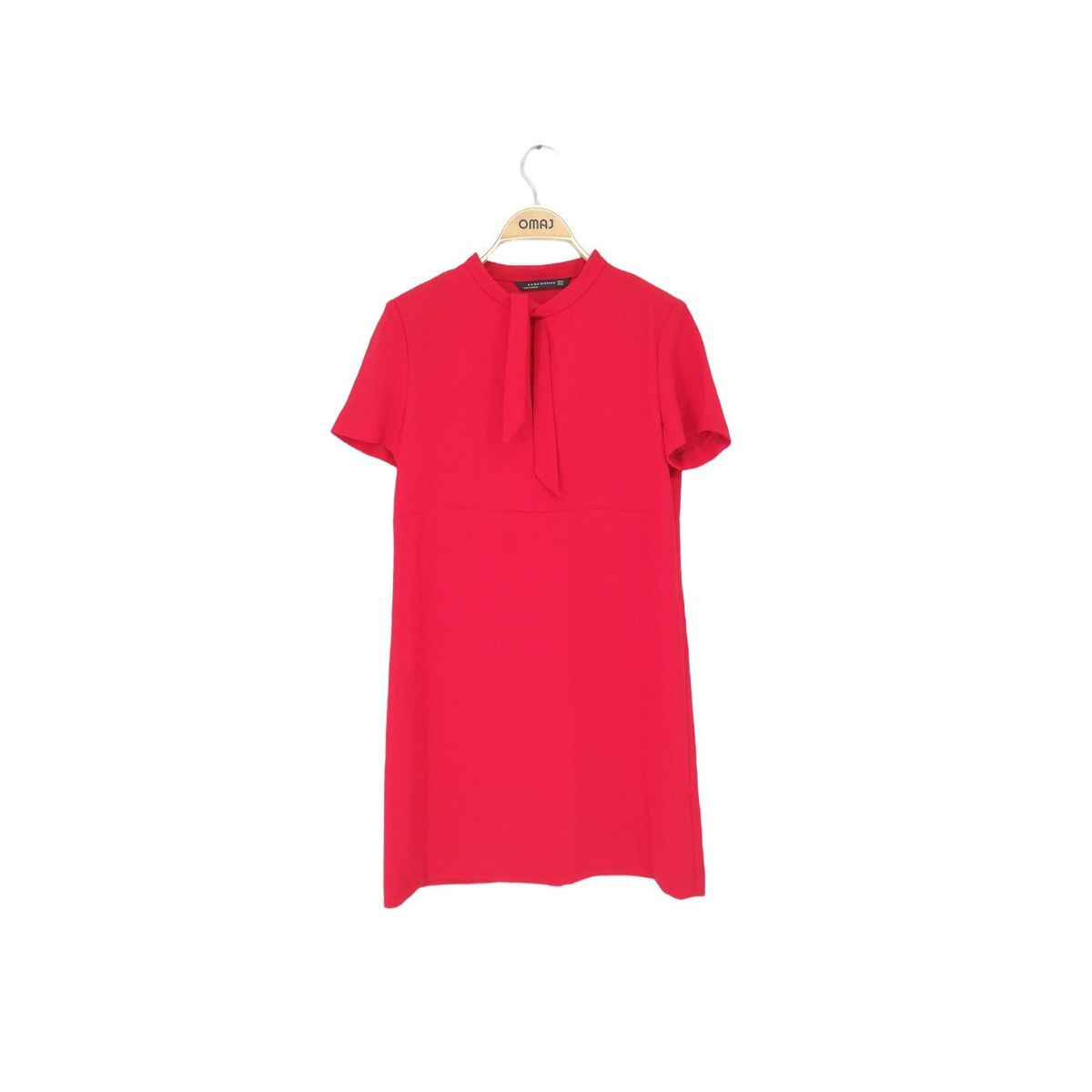 Robe courte tr s bon tat rouge Zara La Redoute