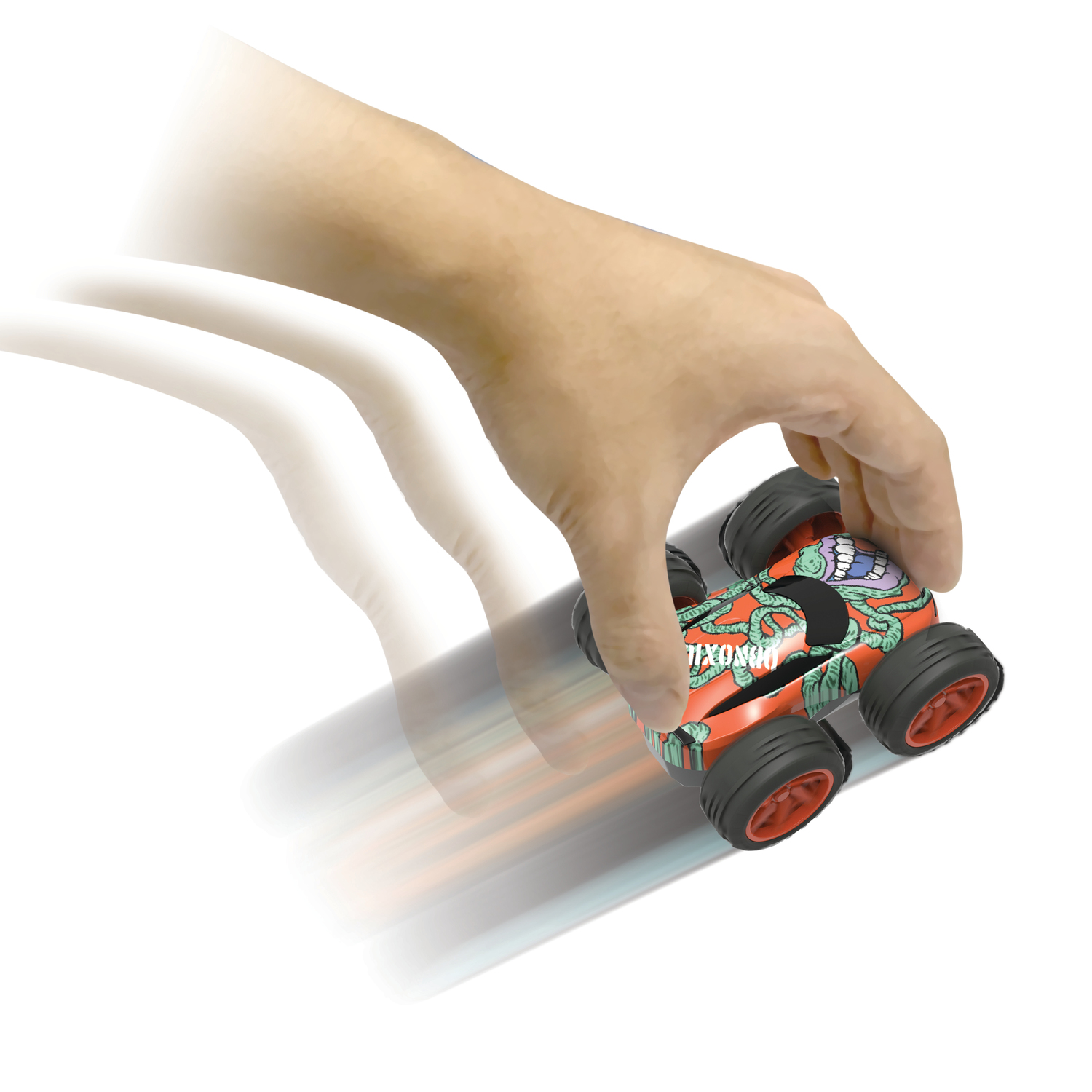 2 petites voitures à friction + accesoires - exost jump - pack duo, SILVERLIT