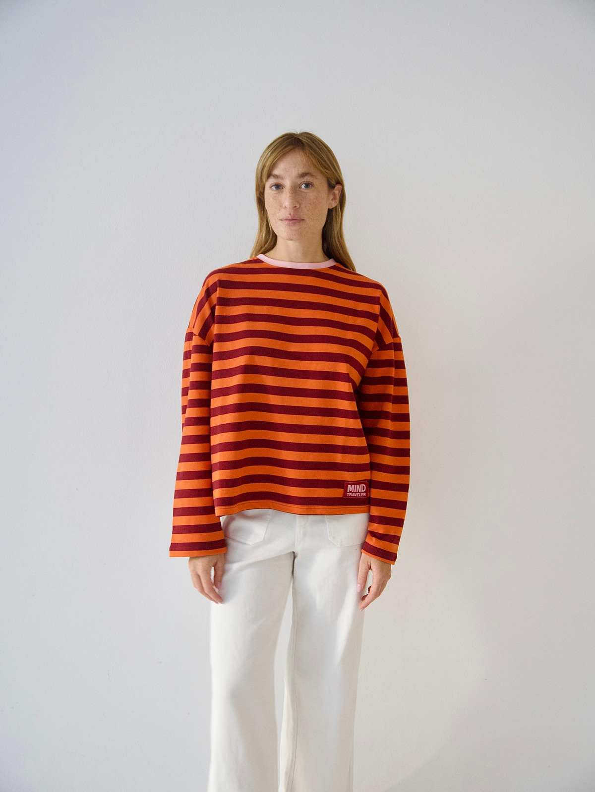 T-shirt rayé manches longues NÚRIA, MINDTRAVELER