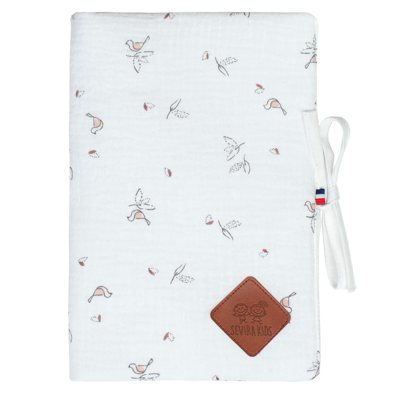 Protège carnet de santé en gaze de coton MELODY, SEVIRA KIDS