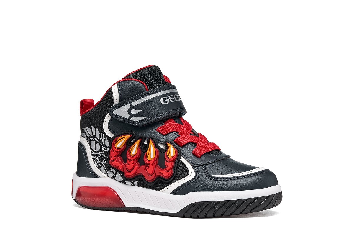GEOX Zapatillas altas, transpirables, con LED, INEK — photo 3