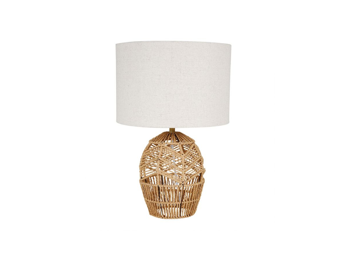 Lampe Pied En Corde Papier Ajay, OSTARIA