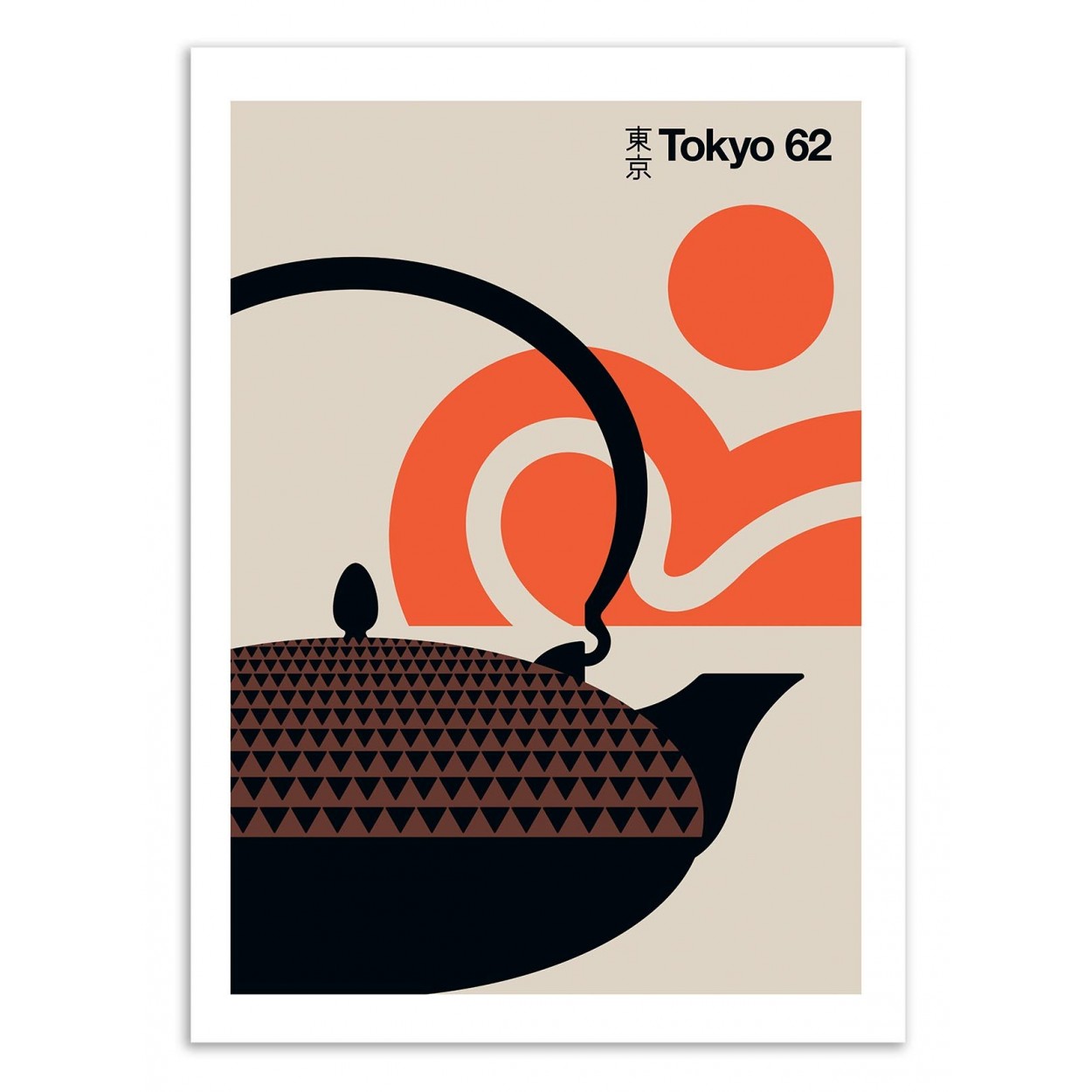 Affiche d'art - Tokyo 62 - Bo Lundberg, WALL EDITIONS
