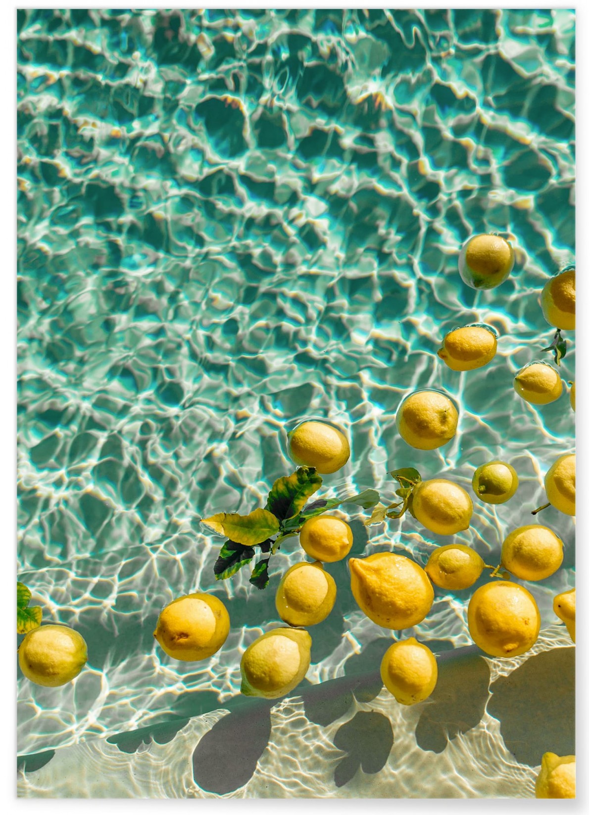 Poster Lemon Water, L'AFFICHERIE