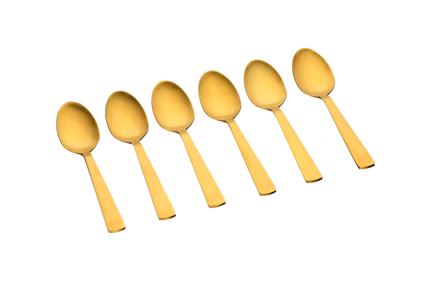 Lot de 6 petites cuillères en inox, NUDE, BJORN