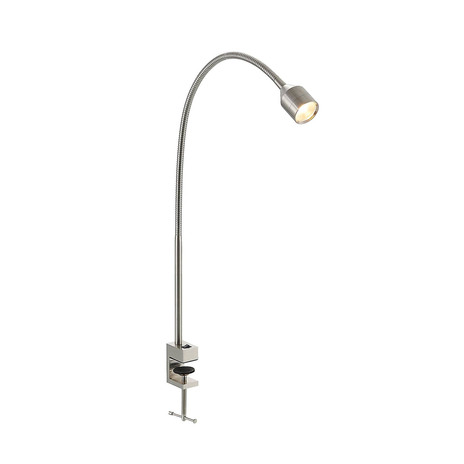 Lampe à pince en aluminium moderneLED, LINDBY