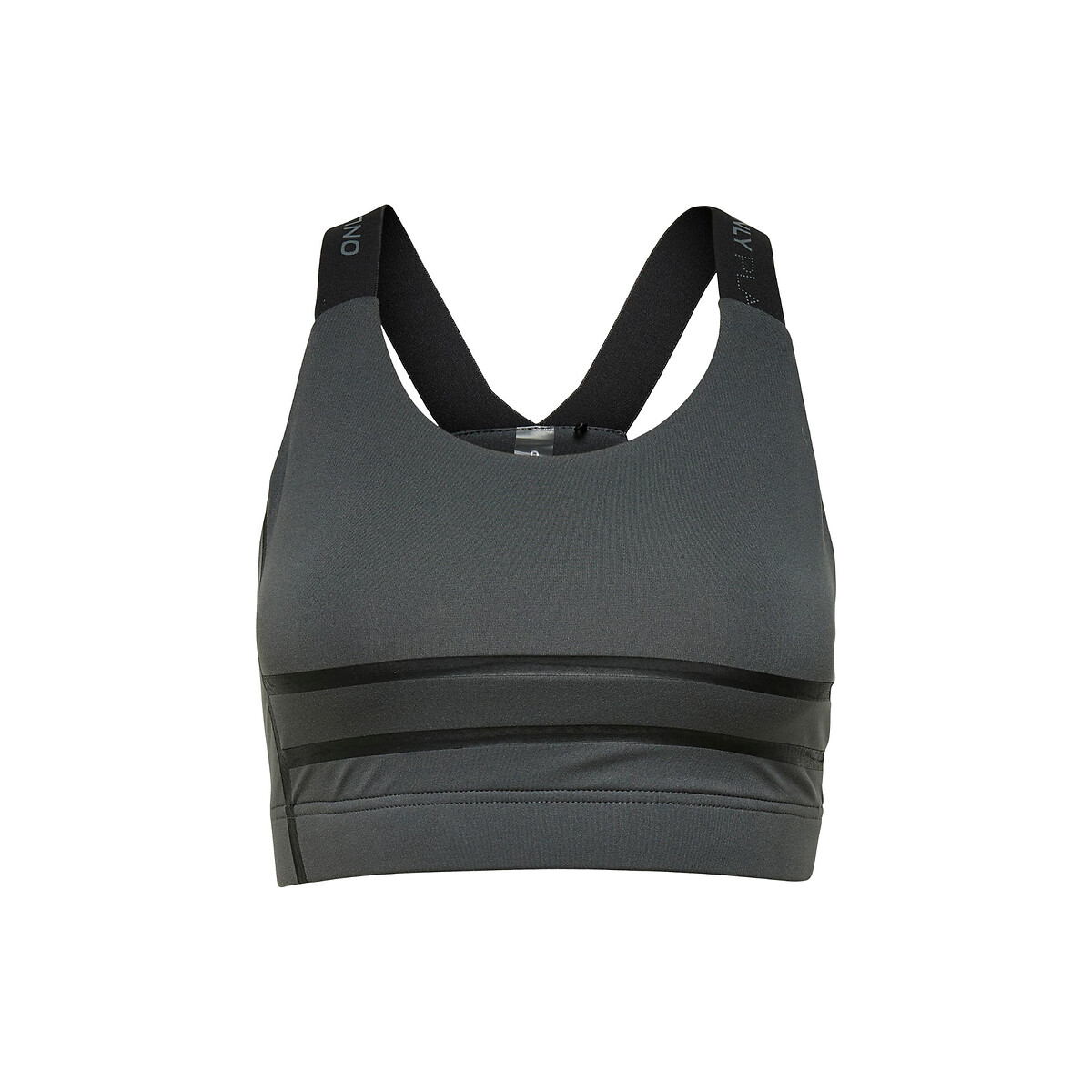 crew neck sports bra