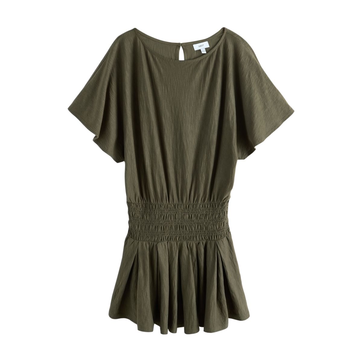 Robe courte en jersey à épaules tombantes, NEXT