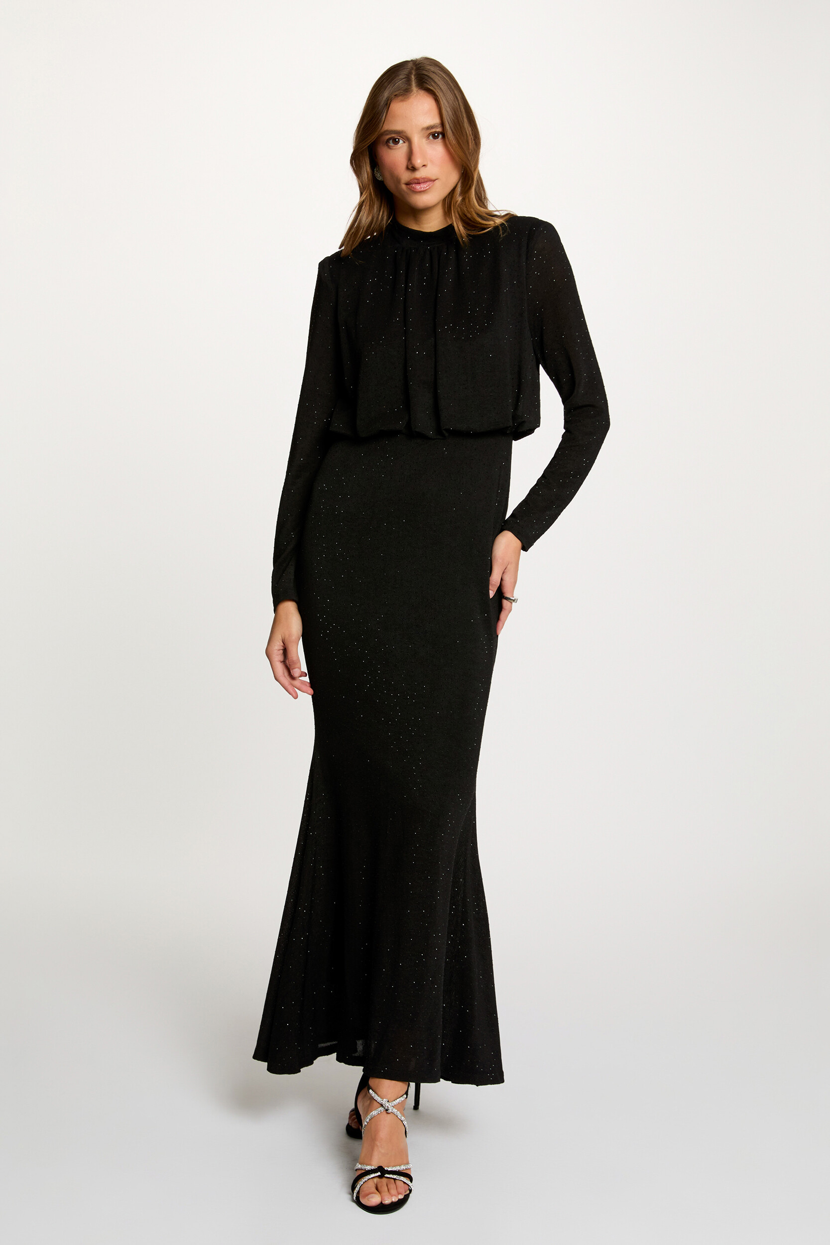 Robe maille brillante, MORGAN