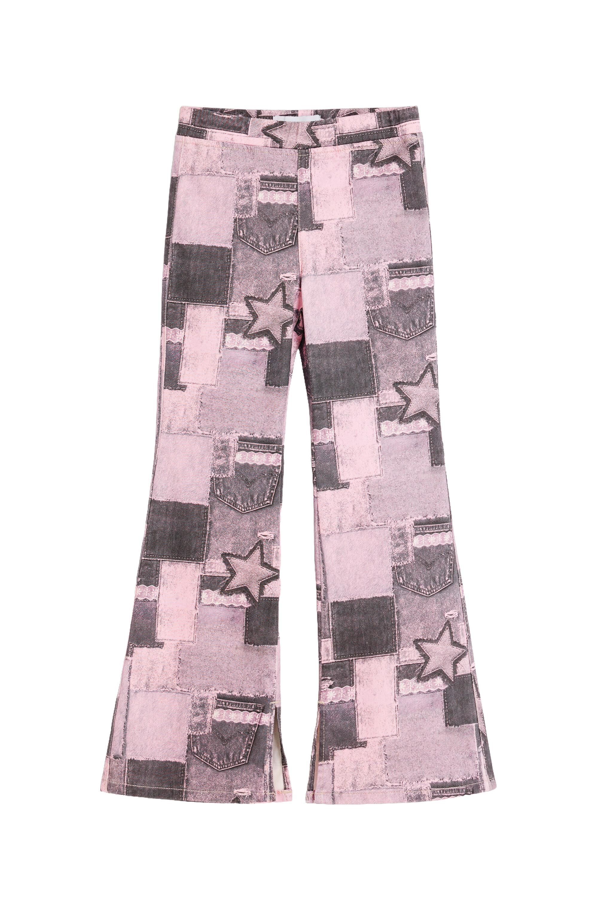 Leggings imprimés patchwork, DESIGUAL
