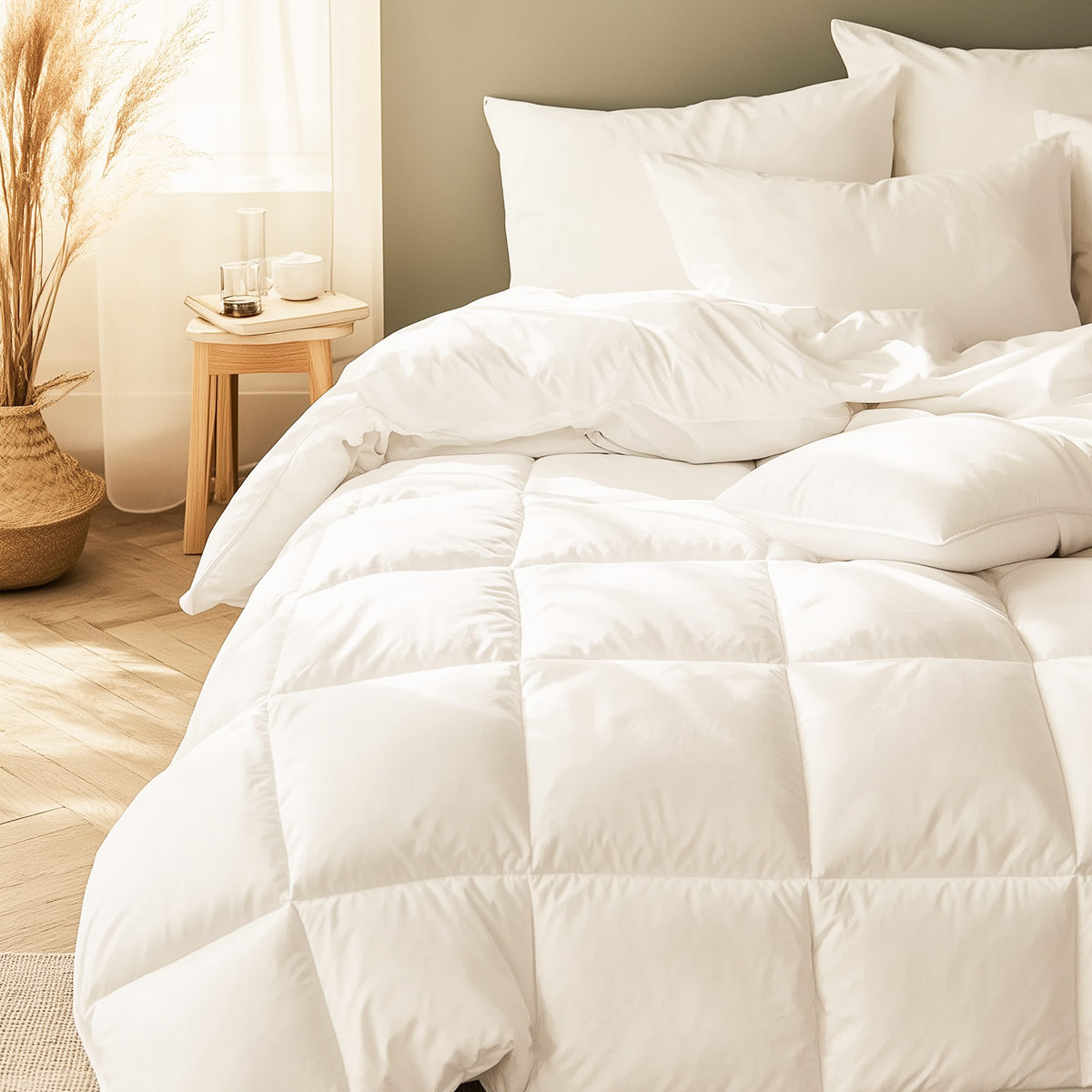Couette naturelle - Tempérée - 30% duvet 300 g/m² NEVADA, SENSEI MAISON