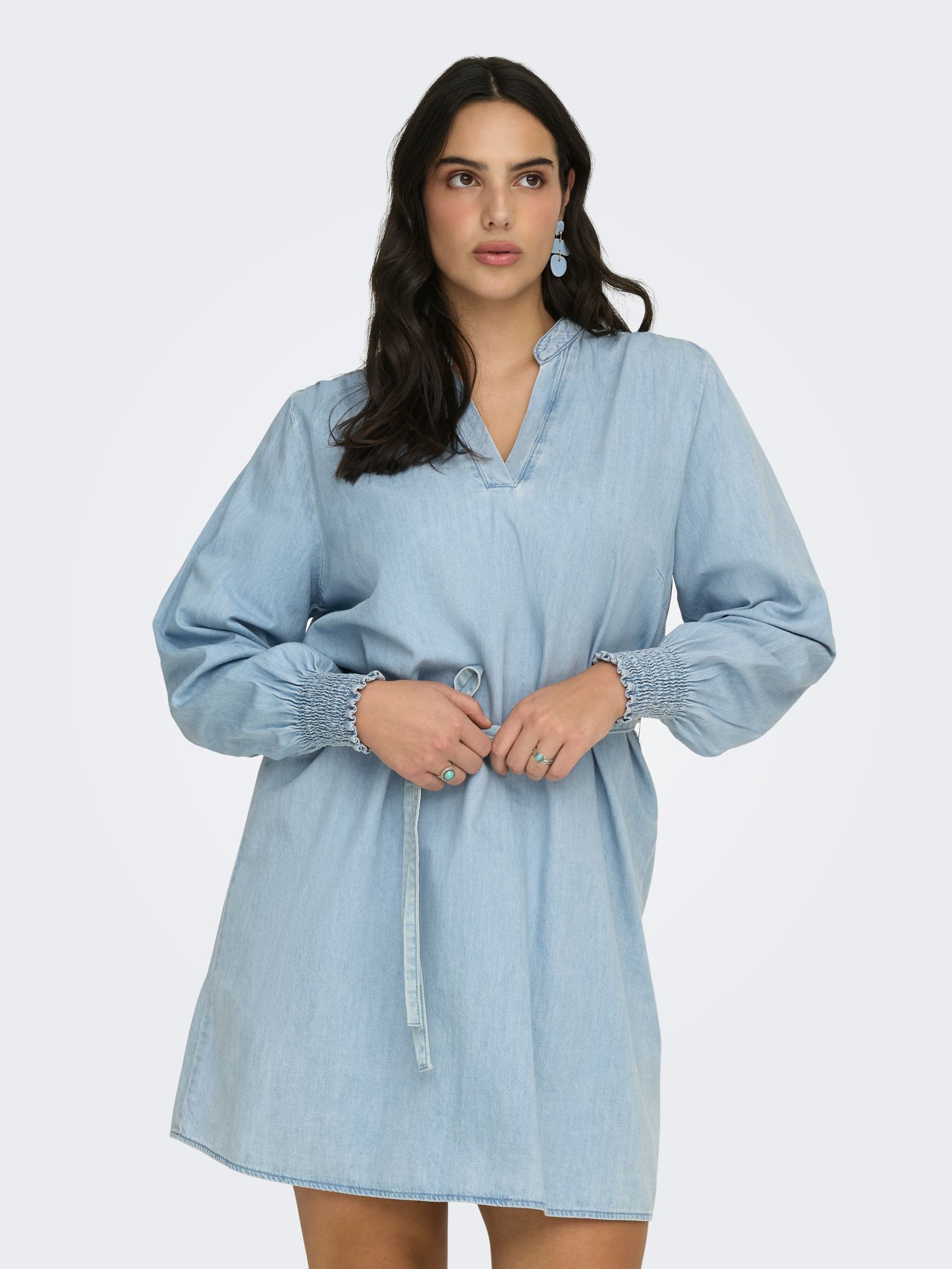 Robe En Denim, ONLY CARMAKOMA