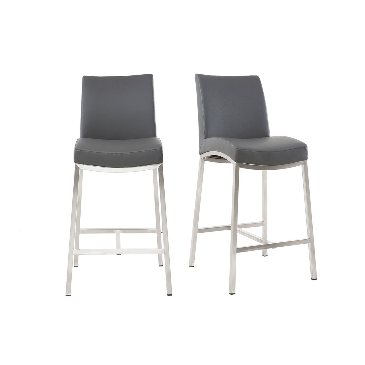 Tabourets de bar design H70 cm (lot de 2) OLLY, MILIBOO