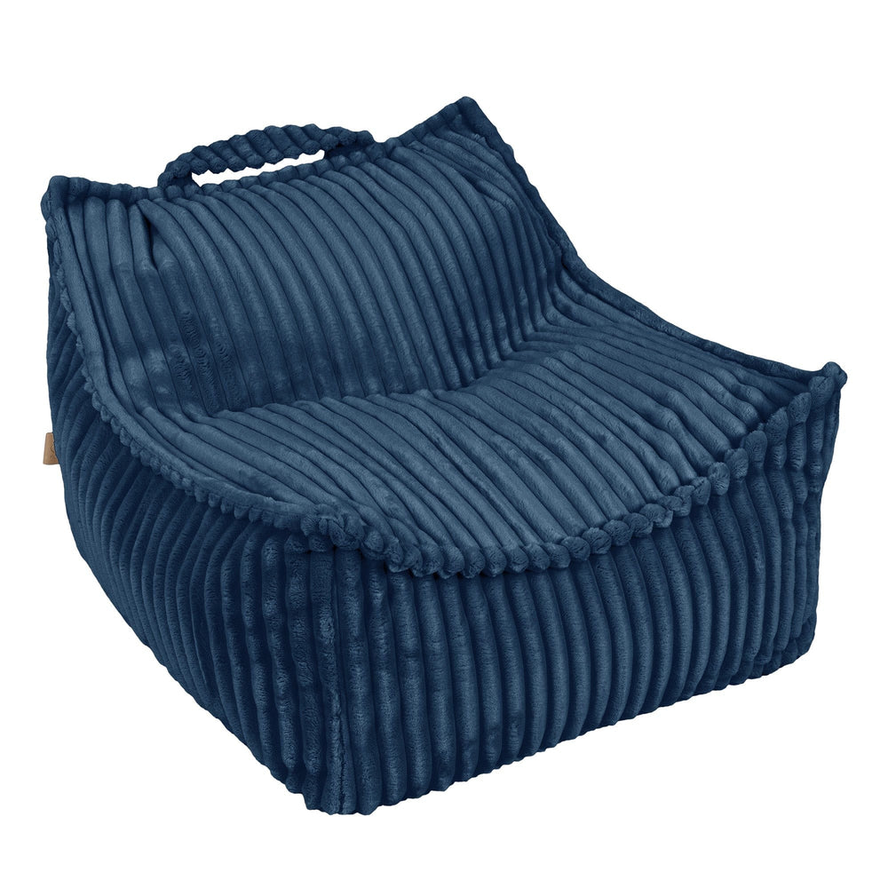 Pouf poire en velours côtelé CHURROS, MEOW BABY