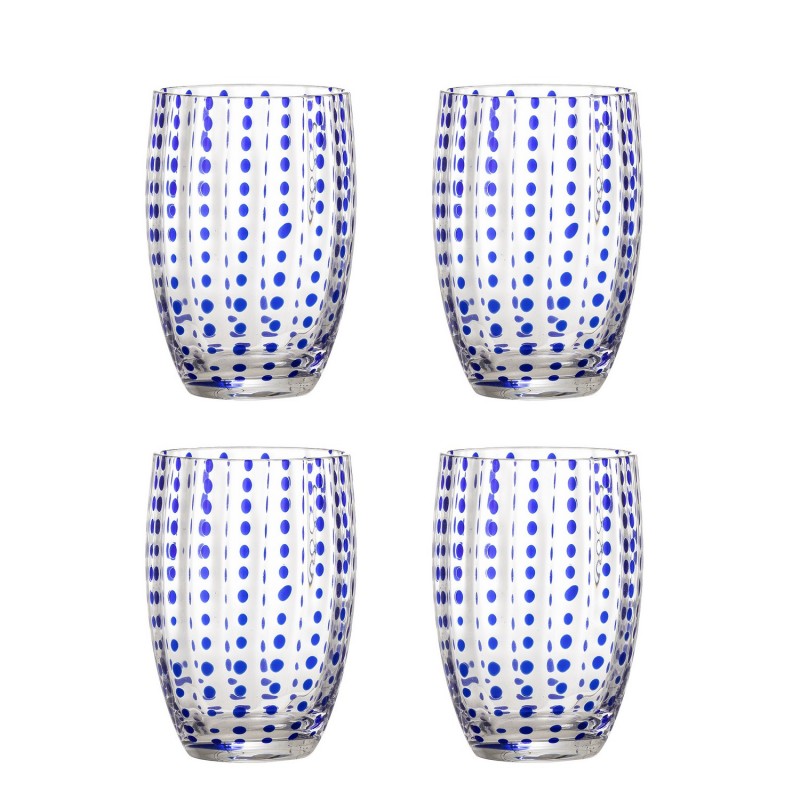Verre à eau soufflé Brinley set de 4, BLOOMINGVILLE