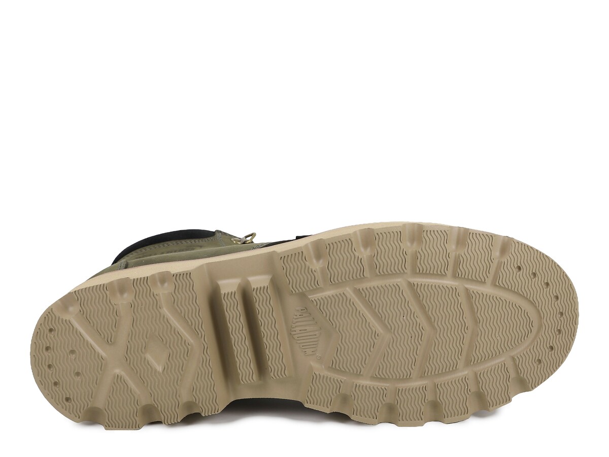 Palladium Botines de piel TROOPERLITES GRIT ZIP — photo 7
