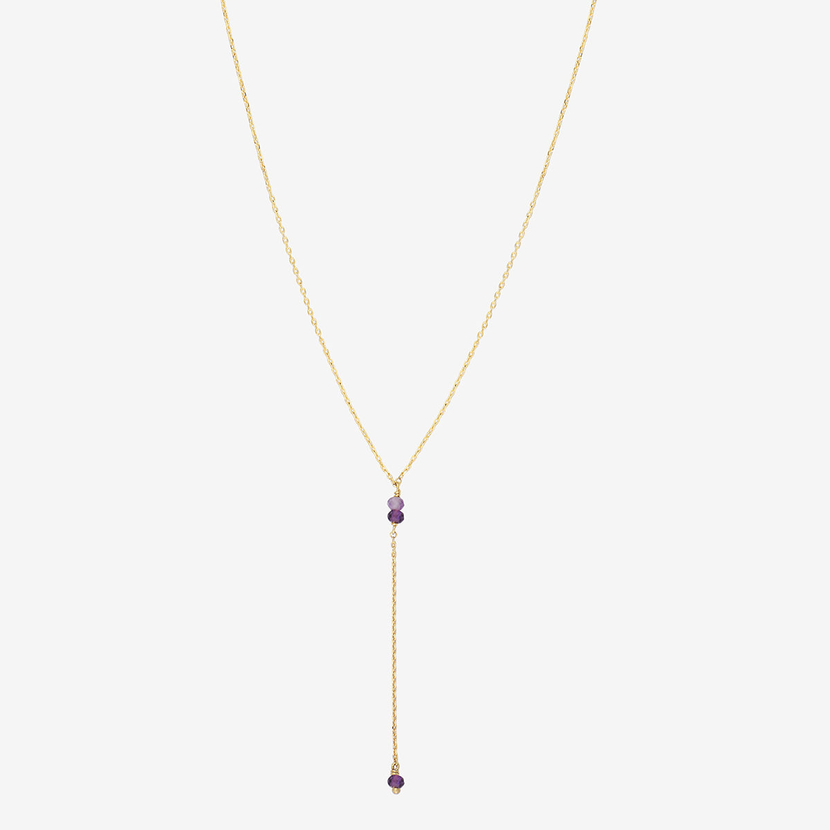 Collier doré cravate courte - venus, CAROLINE NAJMAN
