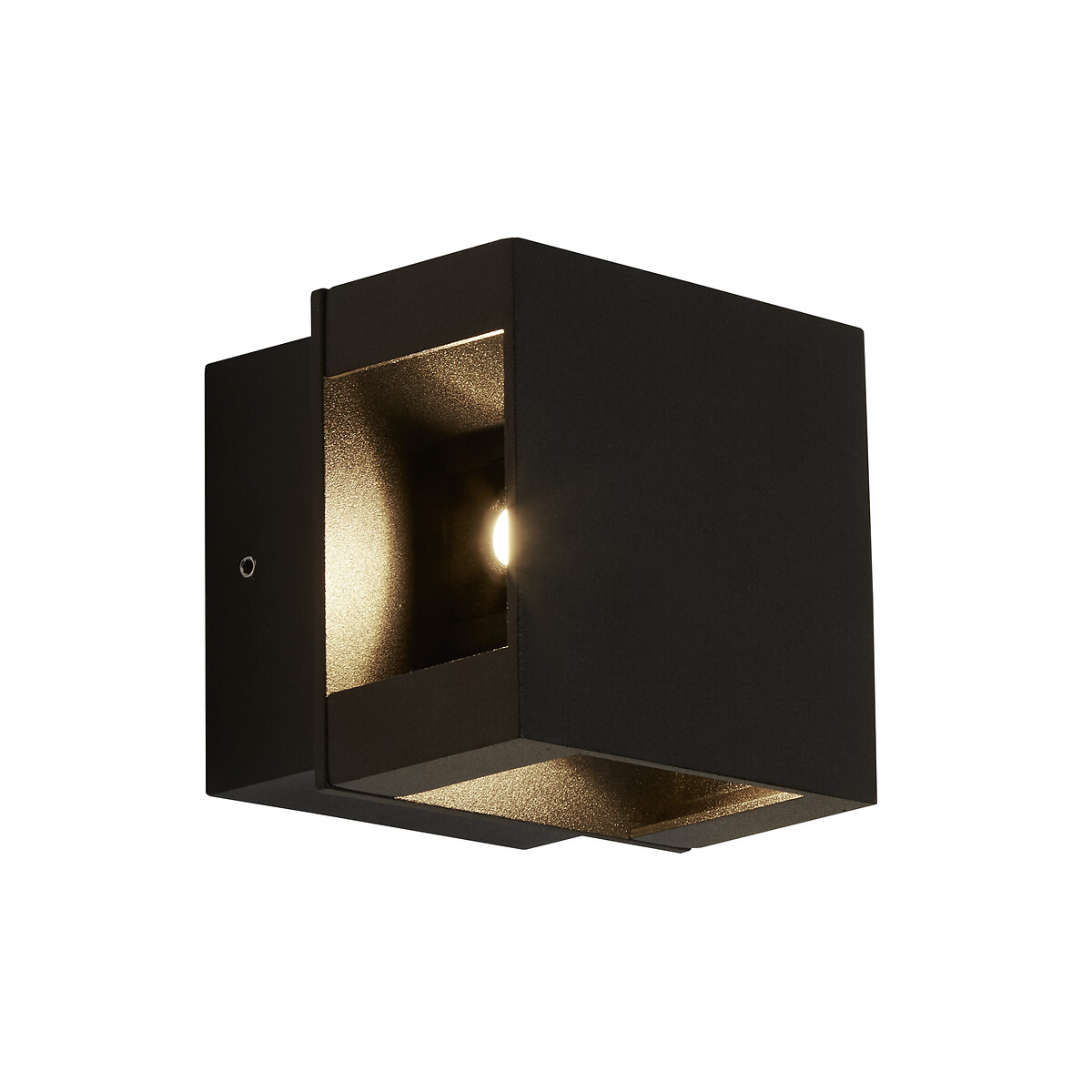 Black square outdoor deals lights