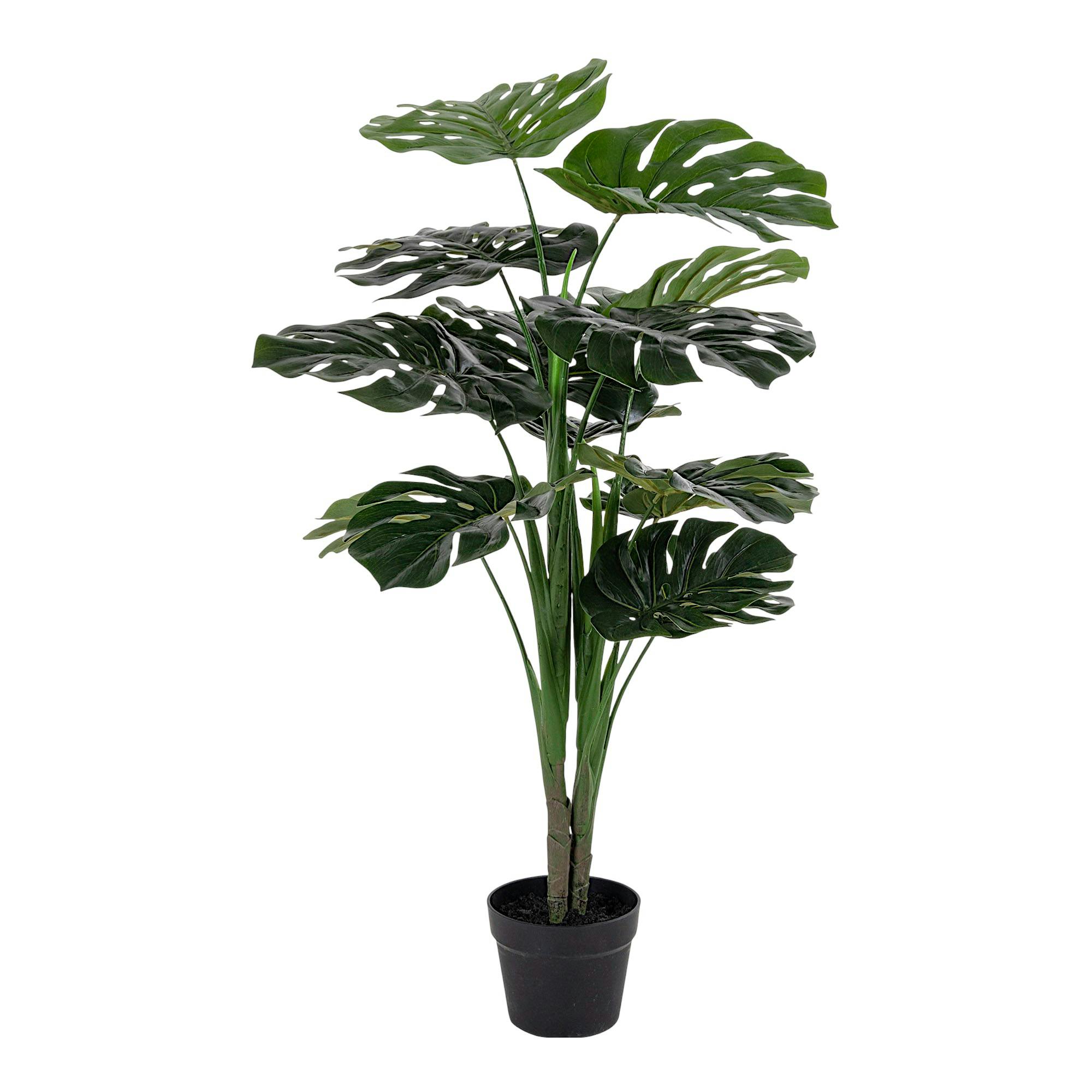 Monstera artificiel en pot H 90 cm, PIER IMPORT