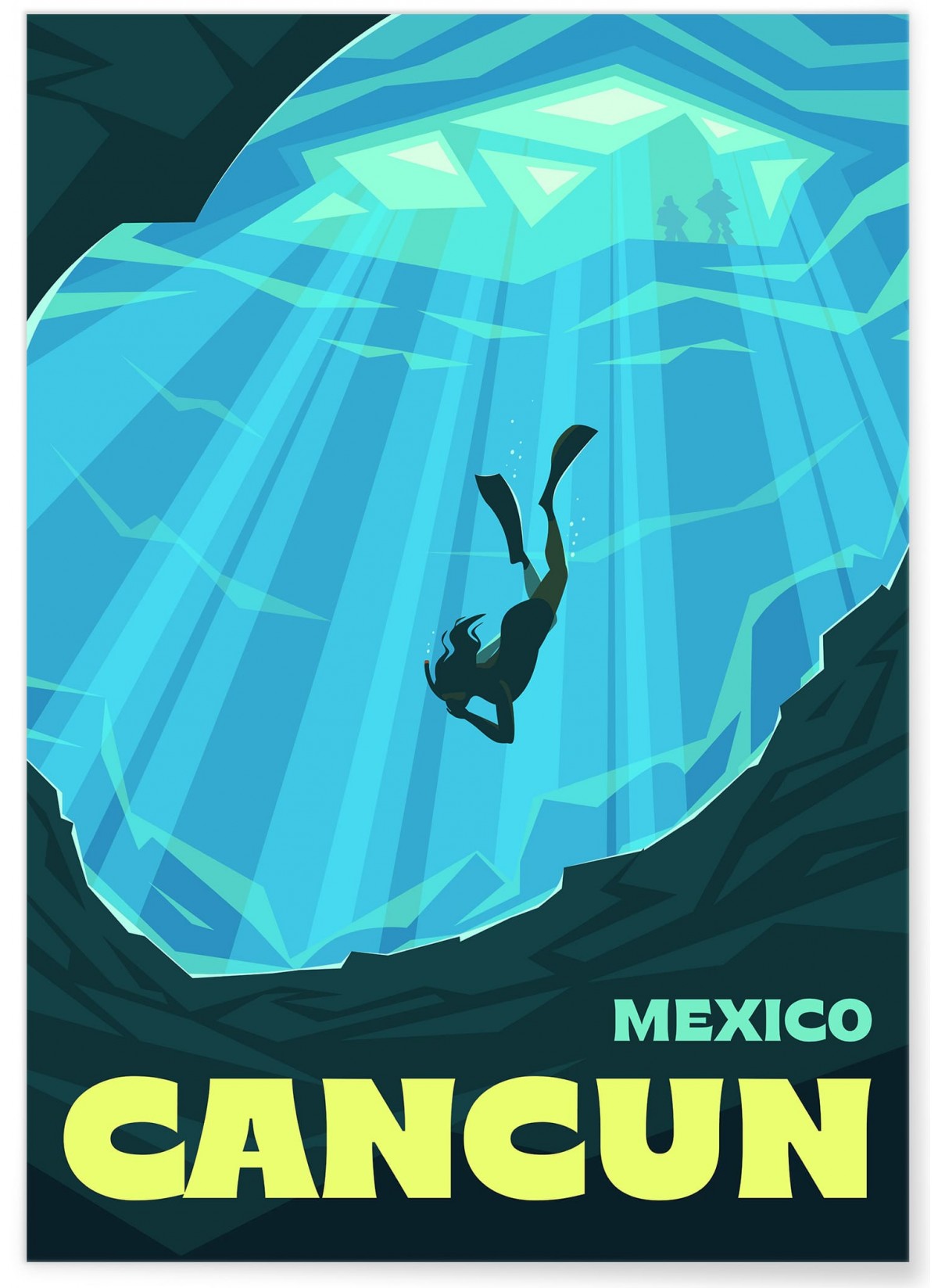 Affiche ville Cancún, L'AFFICHERIE