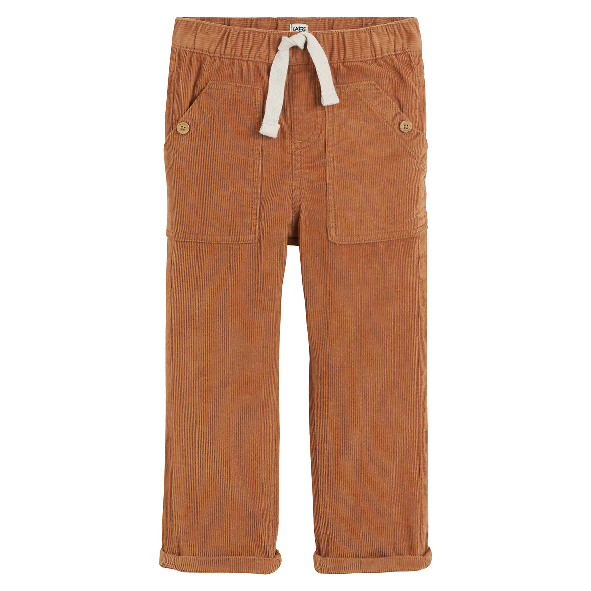 Rechte fluwelen broek