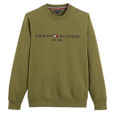 Sweatshirt mit rundem Ausschnitt Tommy Logo TOMMY HILFIGER