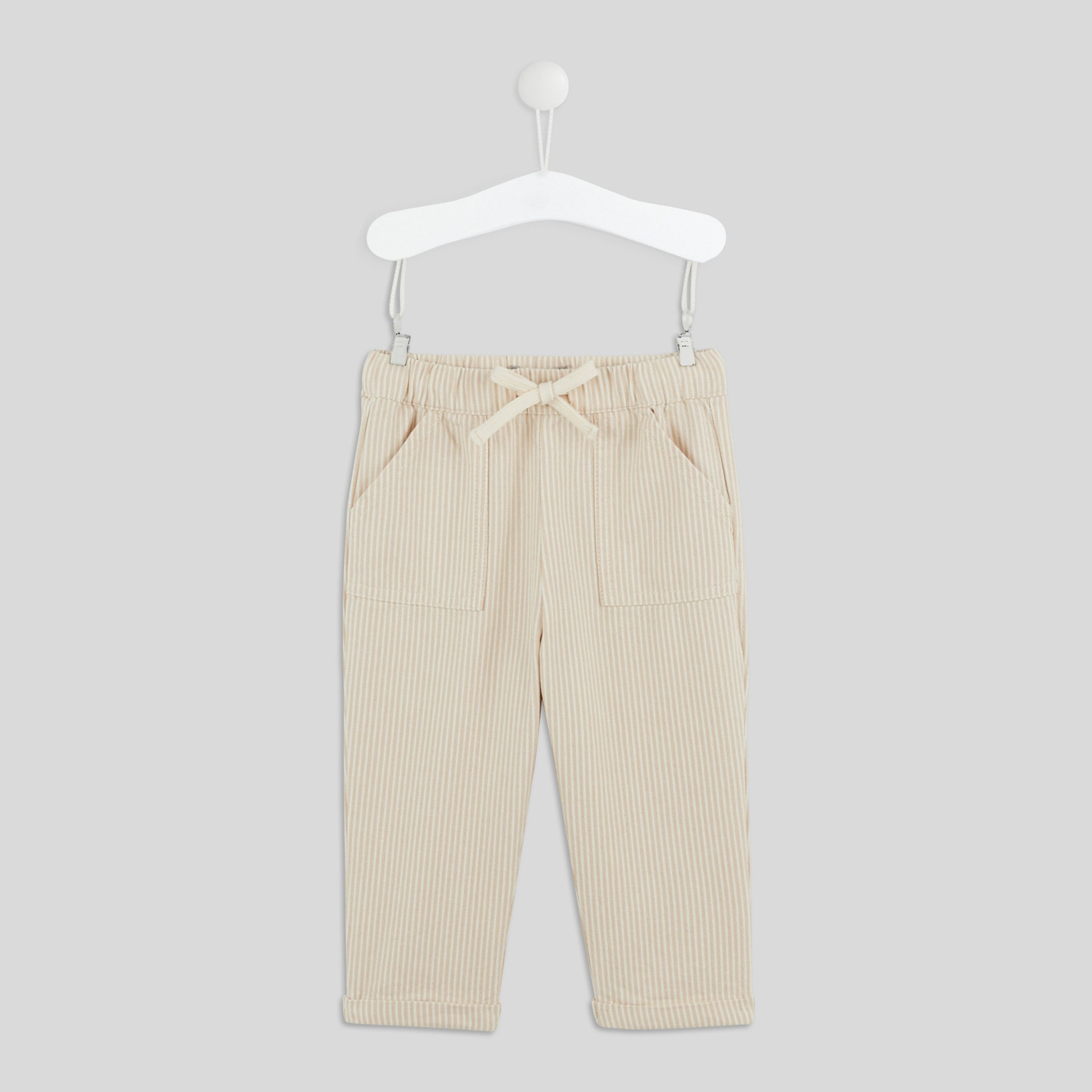 Pantalon rayé, certifié Oeko-Tex, BOUT'CHOU