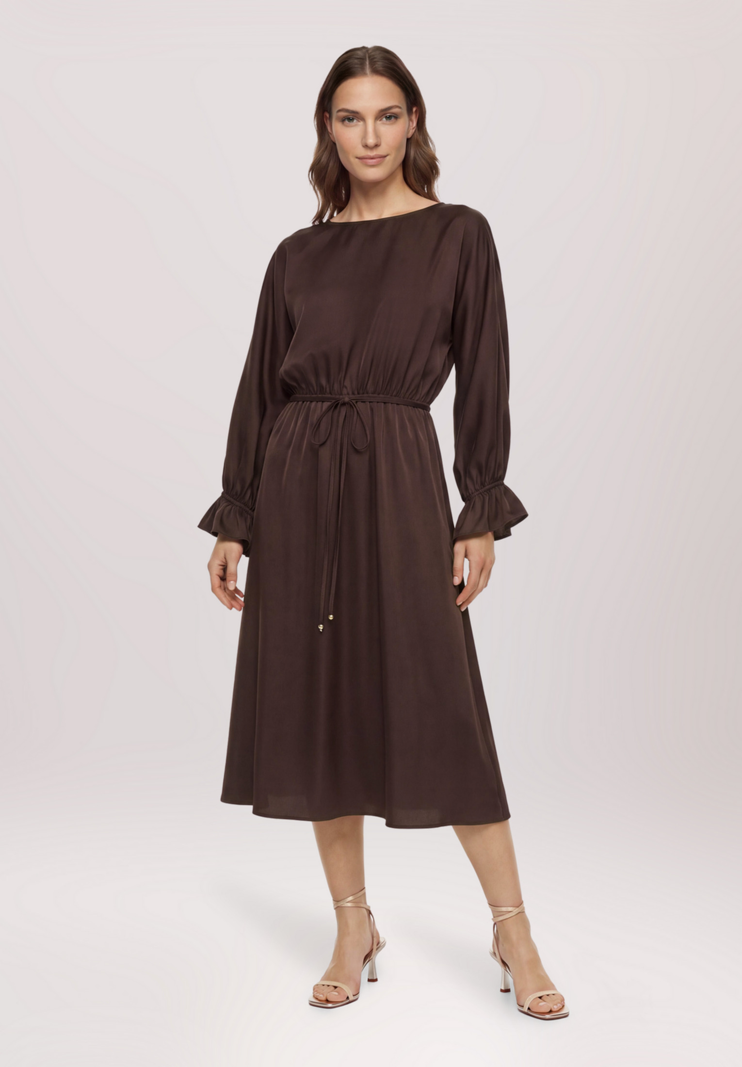 Robe de cocktail à encolure bateau, VERA MONT
