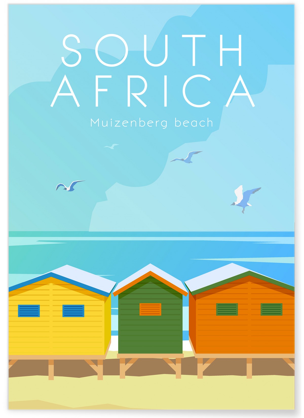 Affiche Afrique du Sud, L'AFFICHERIE