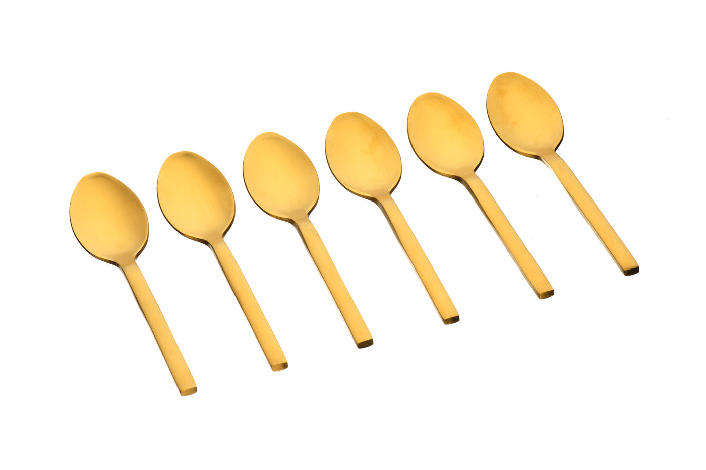 Lot de 6 petites cuillères en inox, NUDE, BJORN