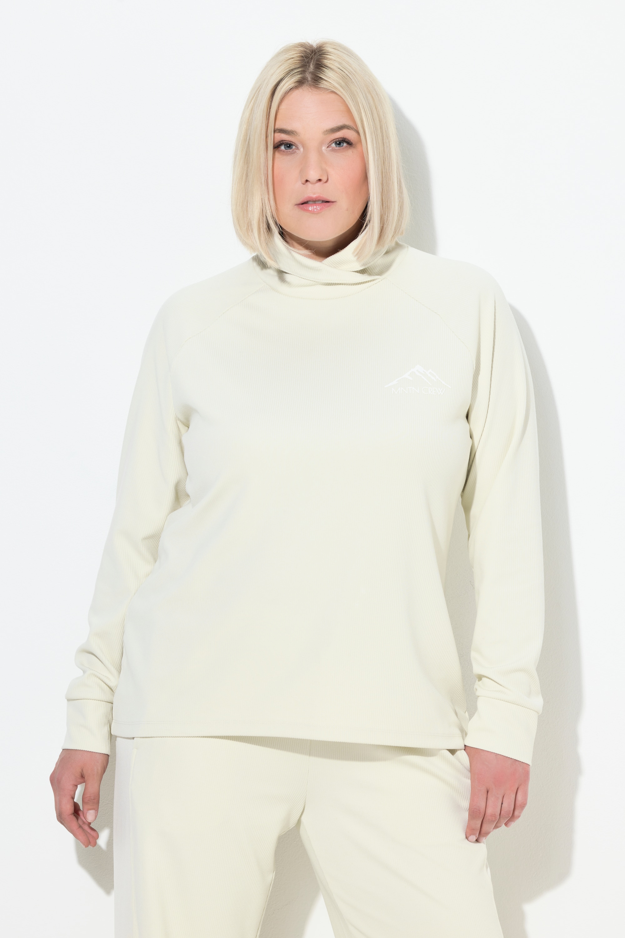 Sweat-shirt avec col montant et, ULLA POPKEN