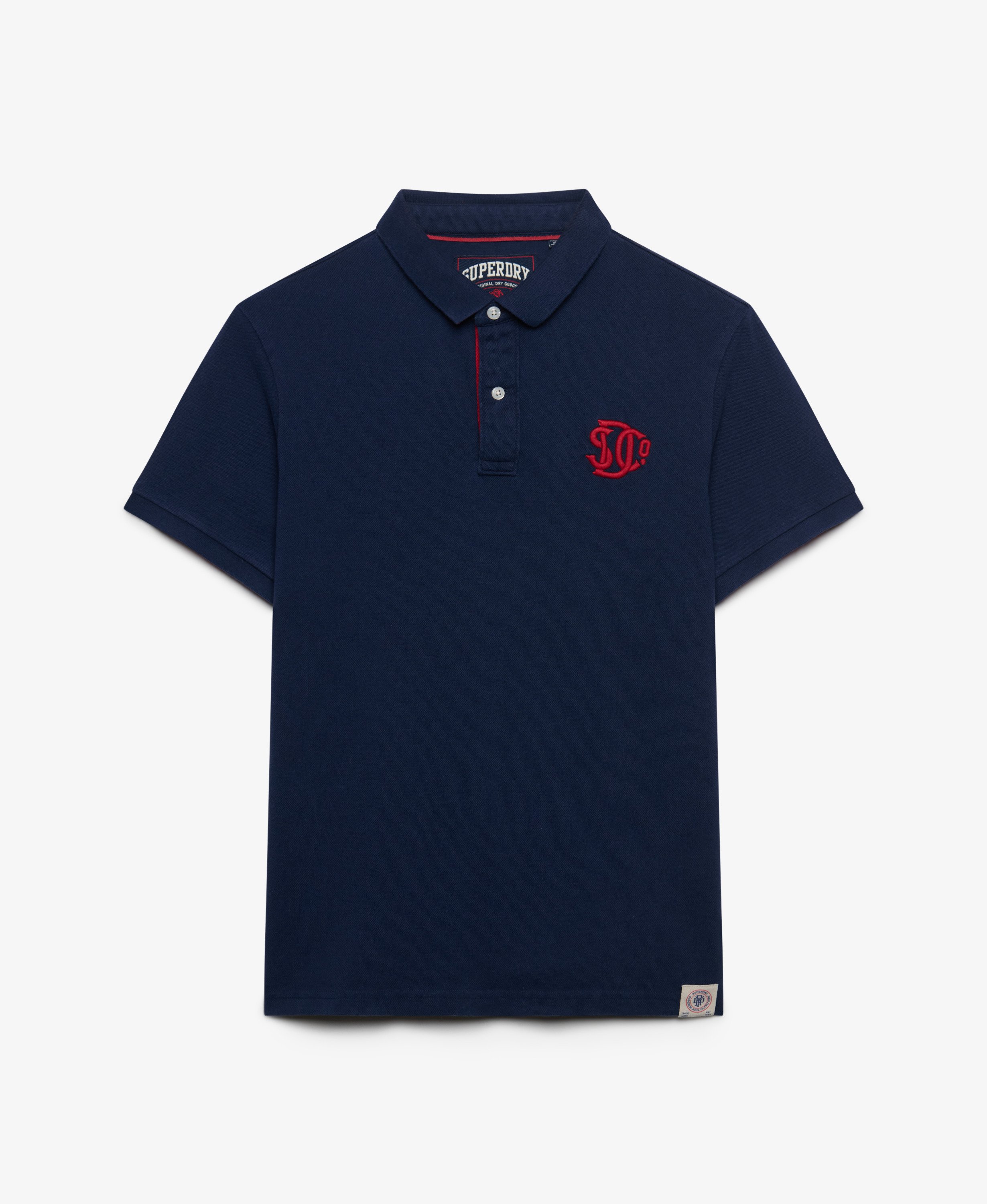 Polo Piqué Monogram, SUPERDRY