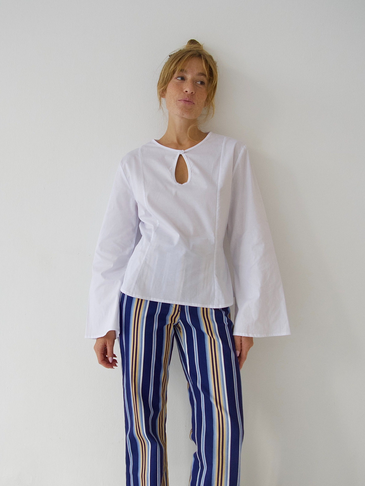 Blouse manches évasées MIREIA, MINDTRAVELER