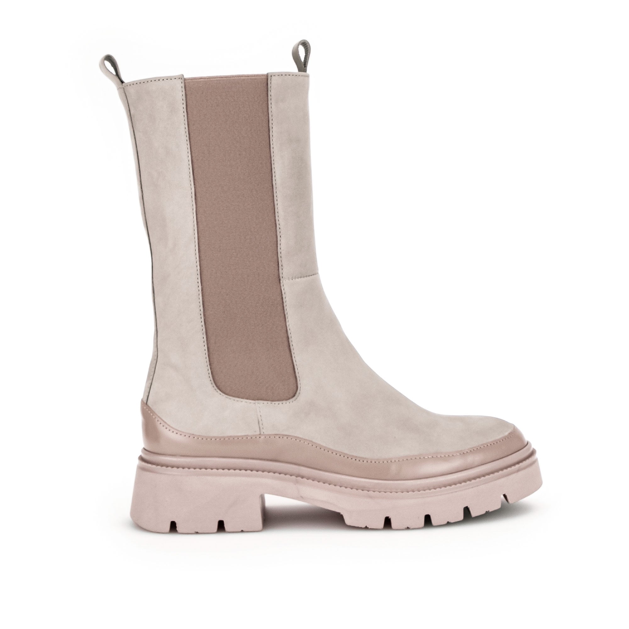 Bottes en suède à talon décroché, GABOR