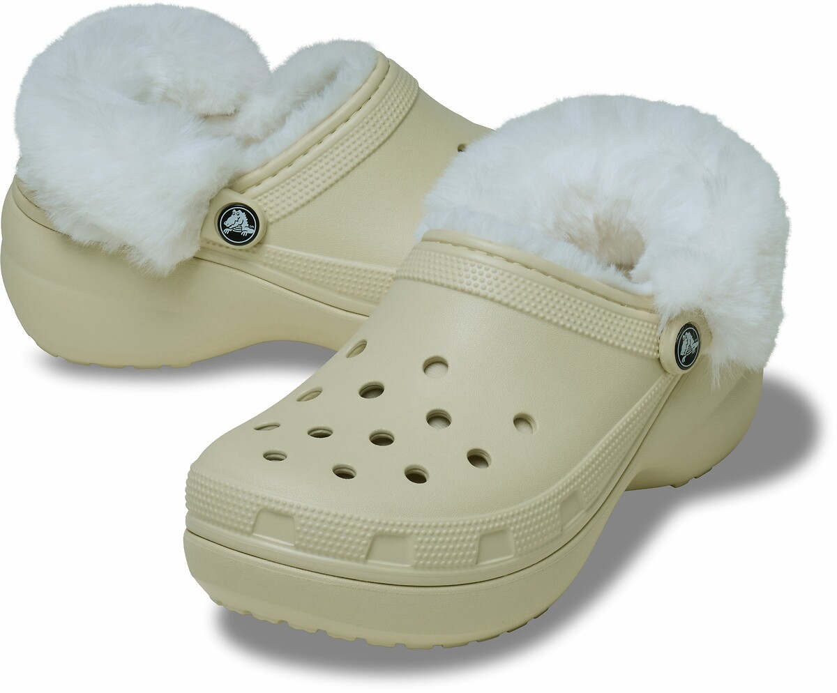 Crocs Zuecos forrados Classic Platform — photo 6