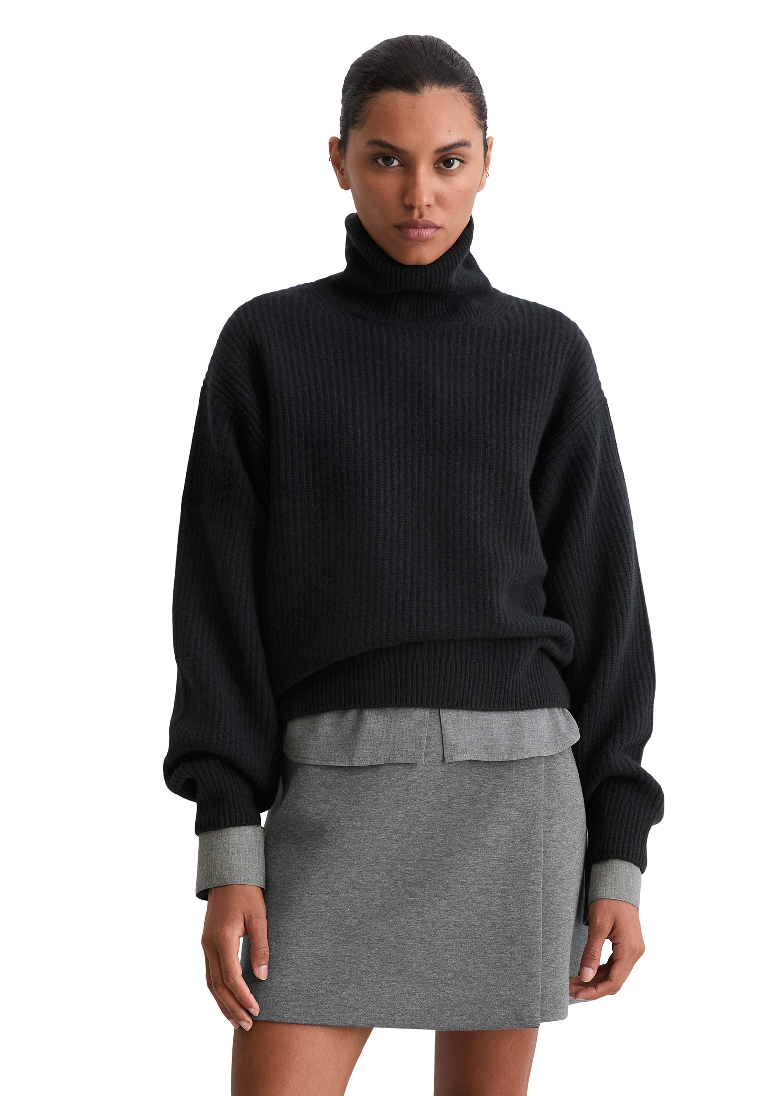 Pull en maille relaxed en mélange moelleux de laine mérinos, MARC O'POLO