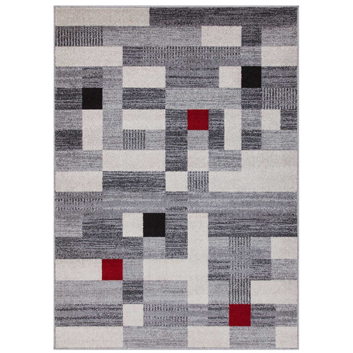 Tapis salon et chambre coton moderne SACA, NOVATREND