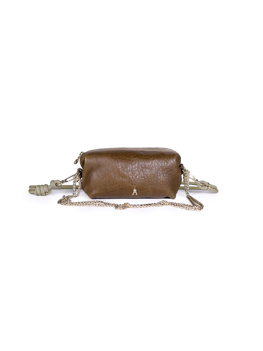 Sac pochette en cuir, NUAGE, CRAIE STUDIO