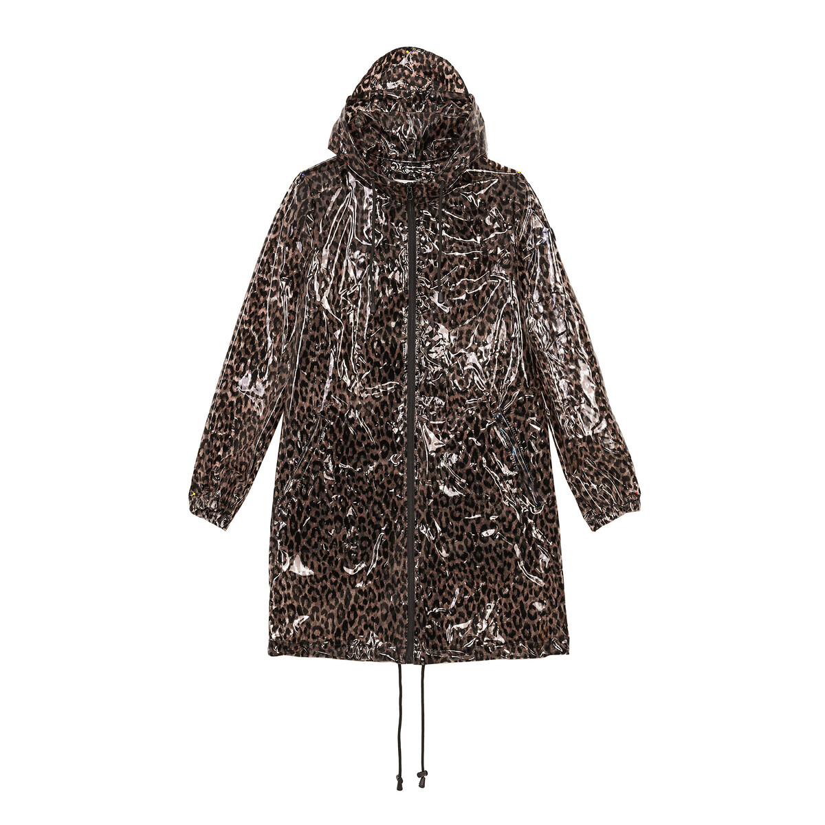 Leopard print raincoat topshop store
