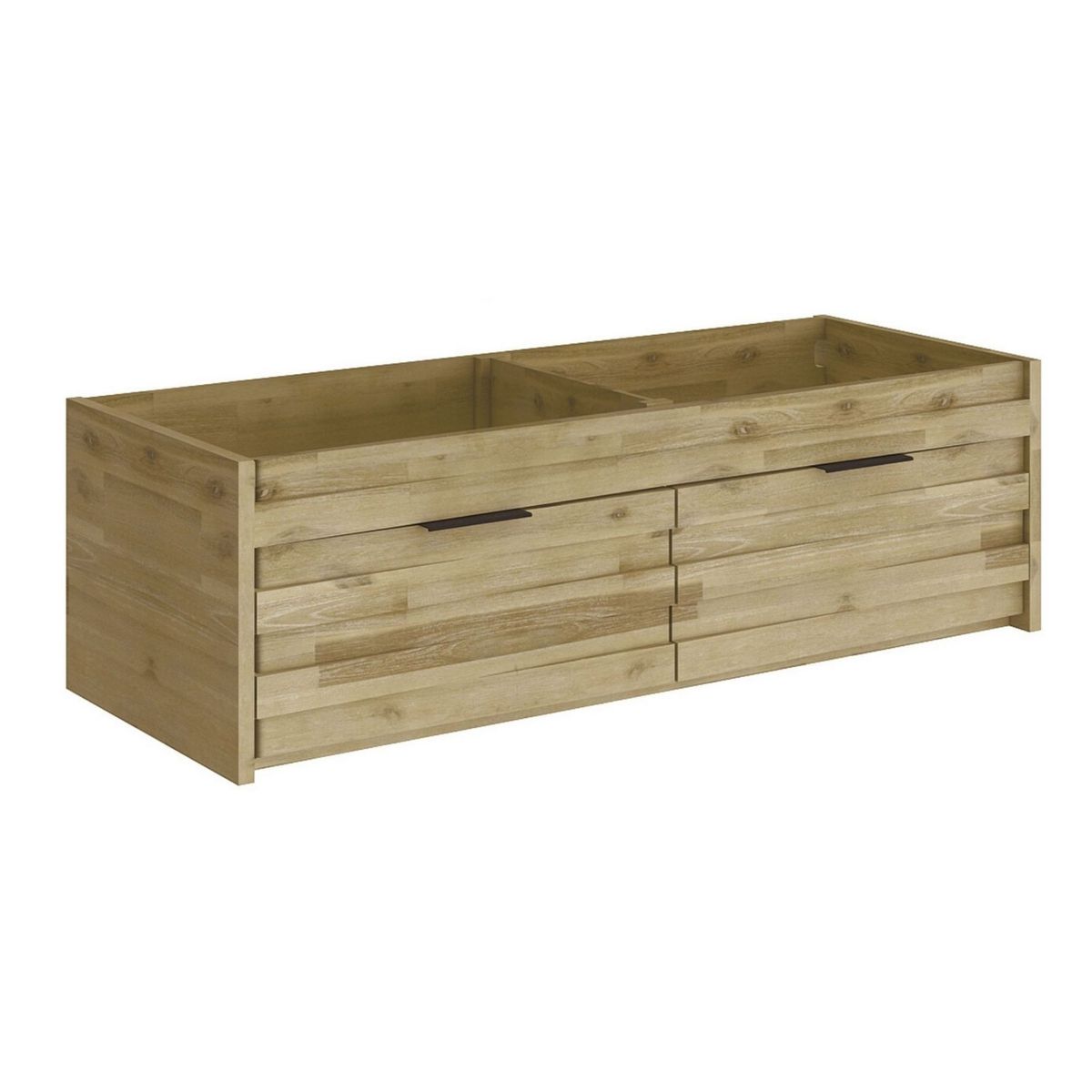 meuble de salle bain sous vasque en bois 120 - benoa
