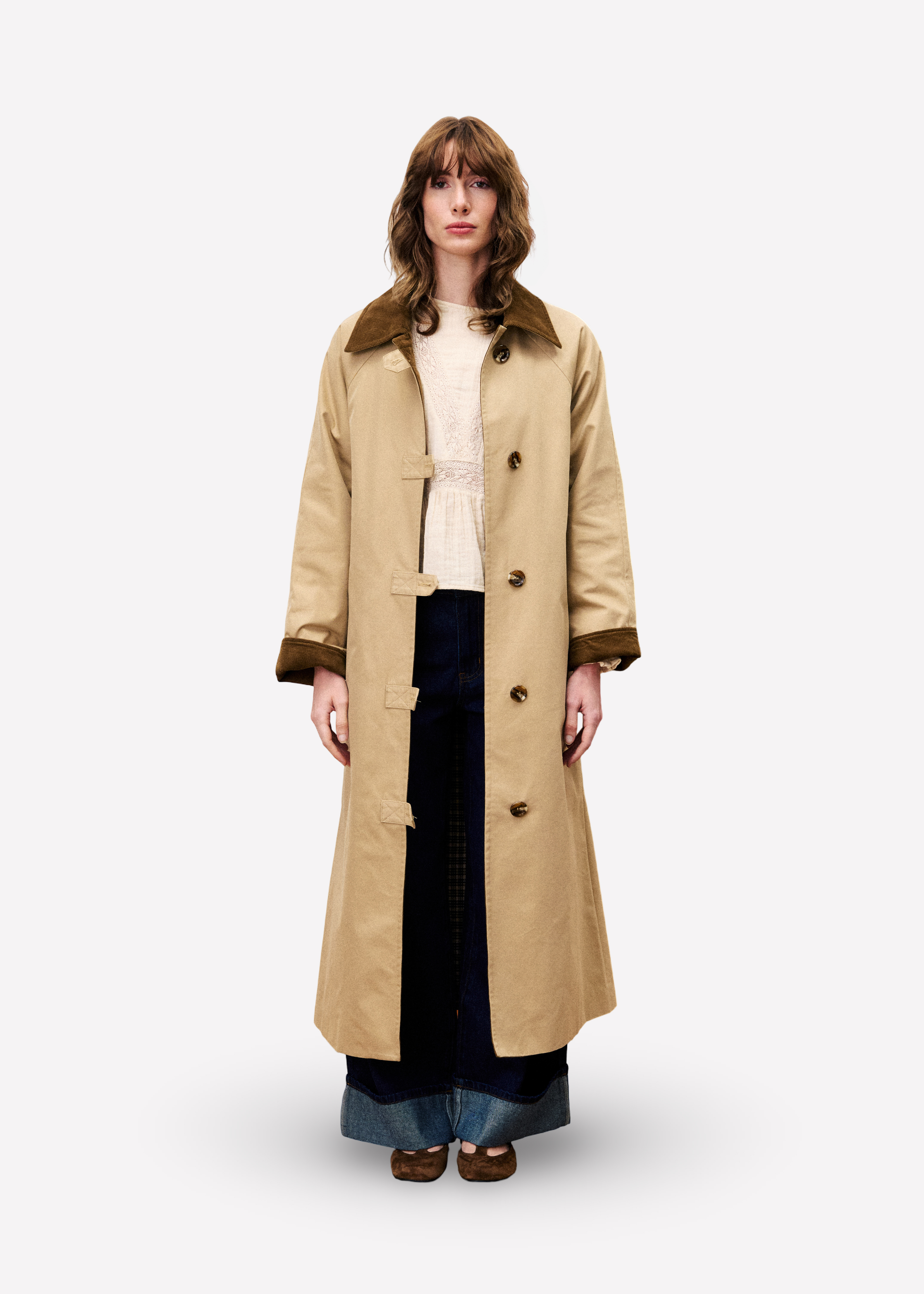Trench en coton SAND, FRNCH